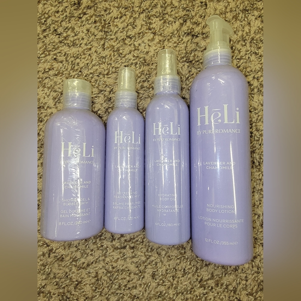 NWT Heli Skincare bundle Lavendar And Chamomile